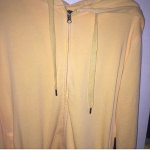 Forever 21 Yellow Hoodie